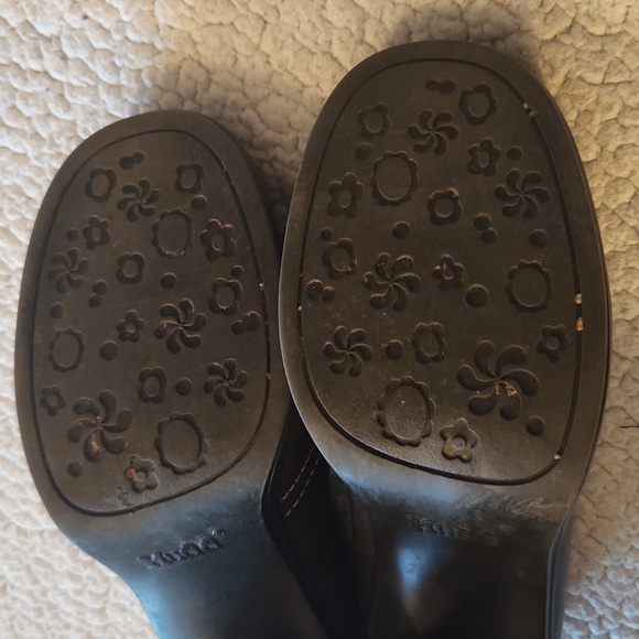 Vintage 90's Y2k Mudd Faux Leather Mary Jane Platform Heels Bowtie Detail - Picture 8 of 12